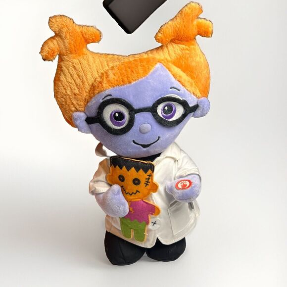 2016 Hallmark Halloween Maddie the Mad Scientist Animated Sound & Motion Plush - Picture 1 of 4